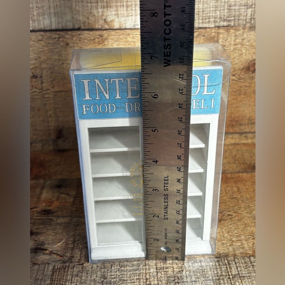 Refrigerator 1:16 Scale Dollhouse Miniatures The Dolls House Emporium Intercool - Picture 8 of 8